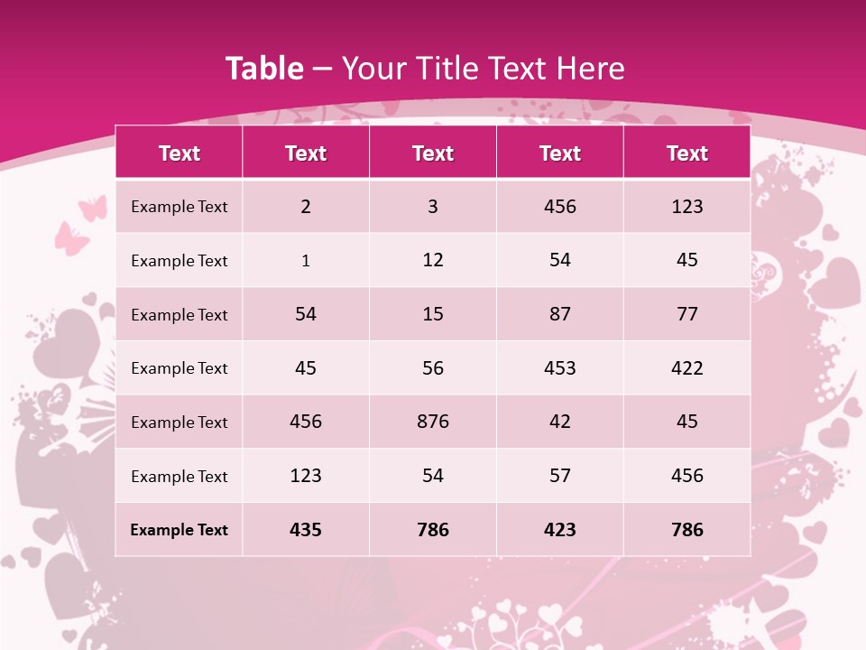 Writing Room Company PowerPoint Template