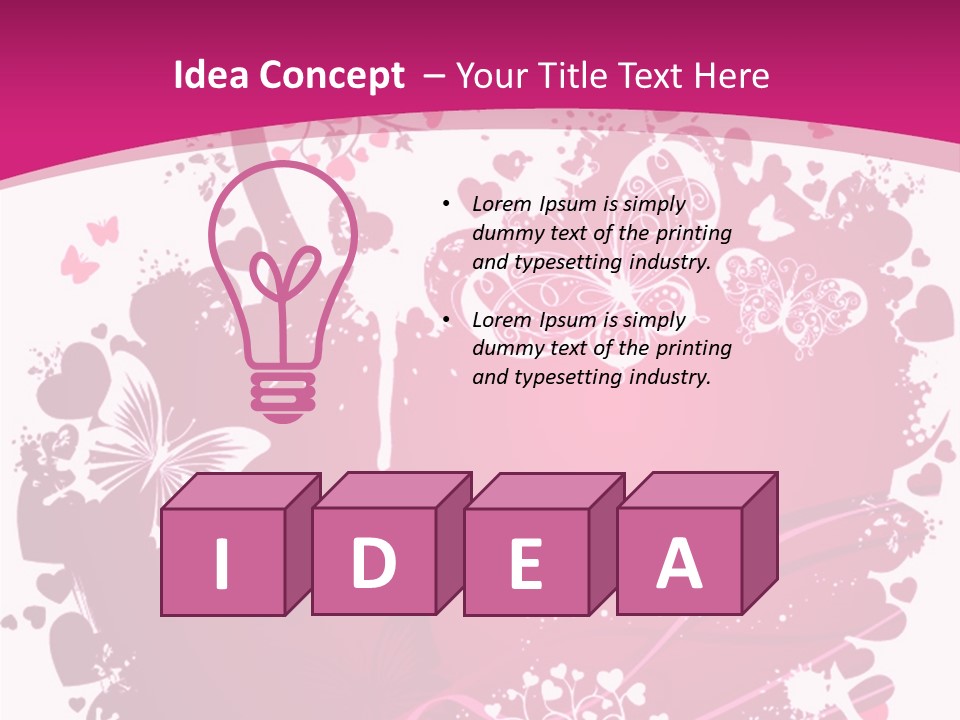 Writing Room Company PowerPoint Template