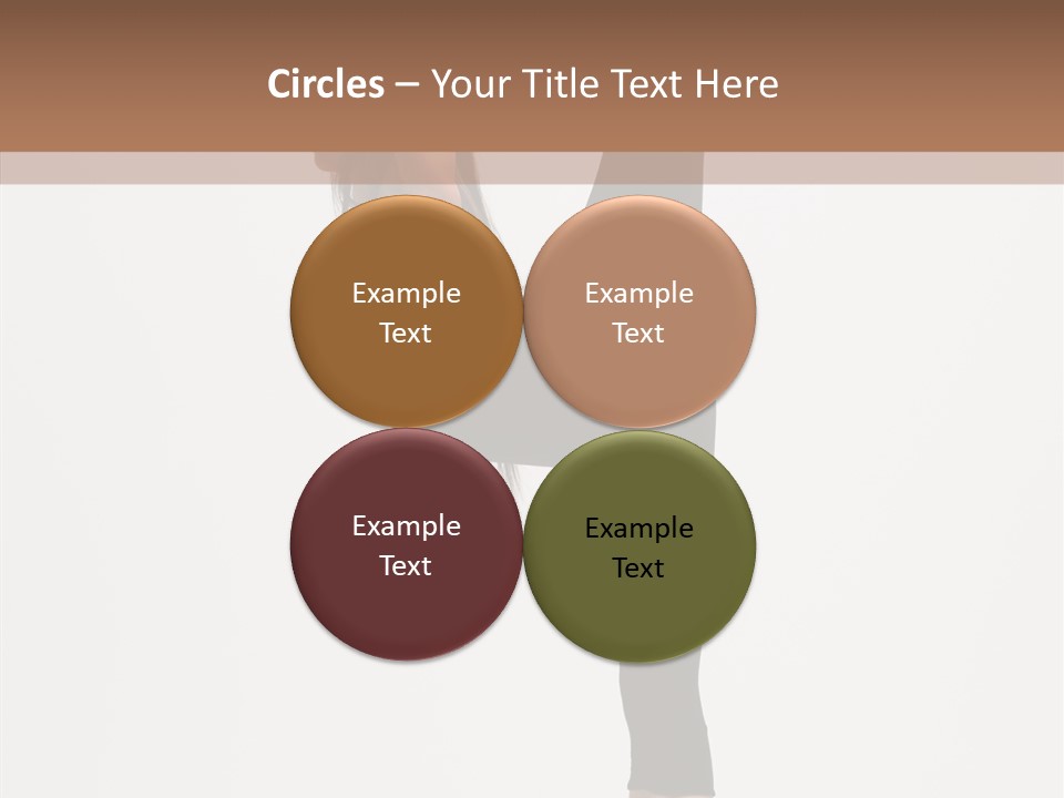 Gymnastic Performer Moving PowerPoint Template