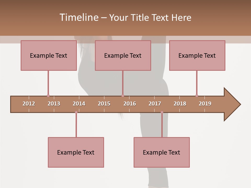 Gymnastic Performer Moving PowerPoint Template