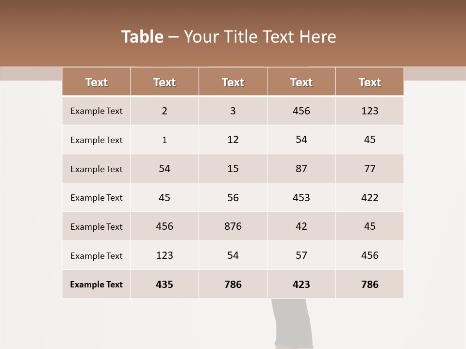 Gymnastic Performer Moving PowerPoint Template