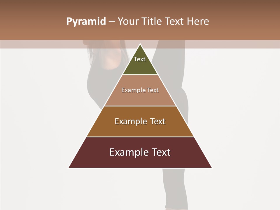 Gymnastic Performer Moving PowerPoint Template