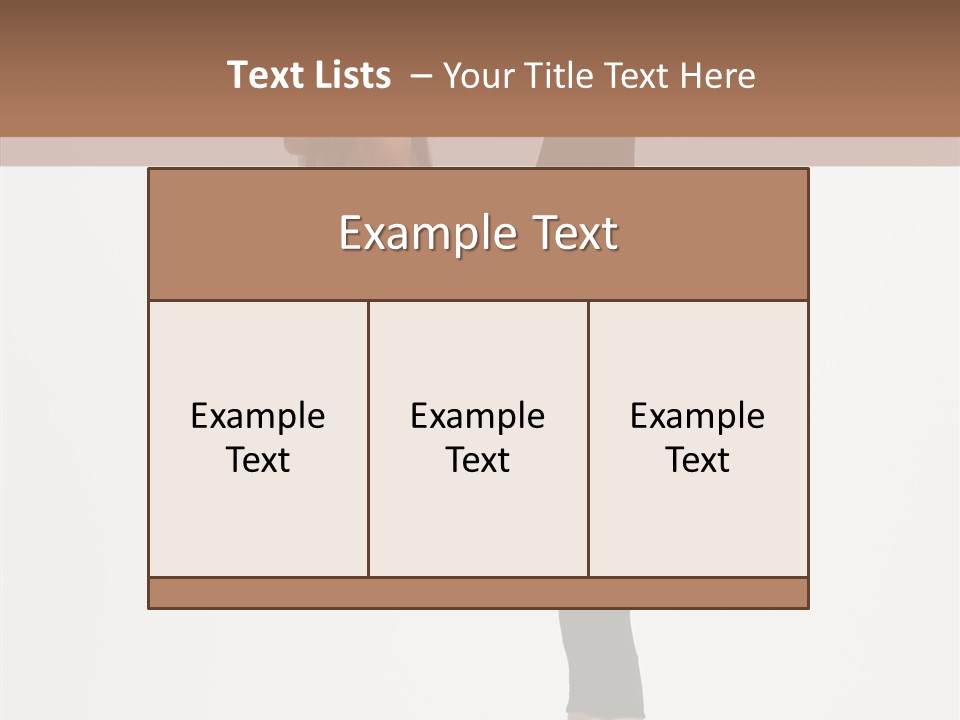 Gymnastic Performer Moving PowerPoint Template