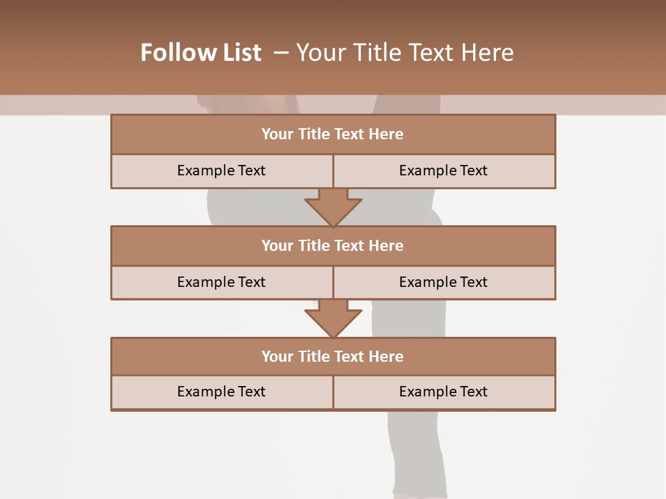 Gymnastic Performer Moving PowerPoint Template