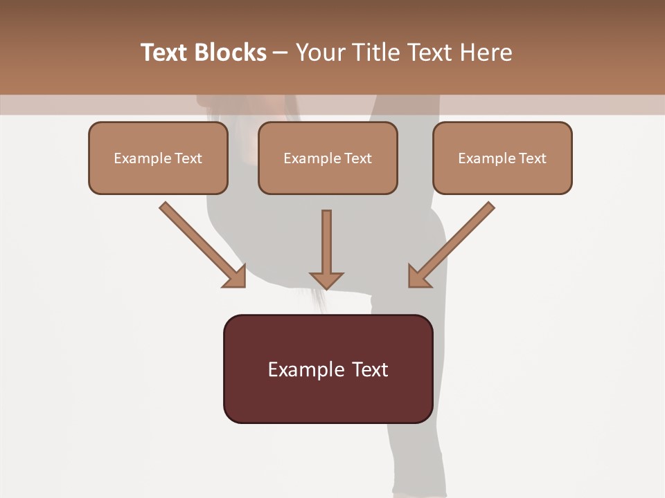 Gymnastic Performer Moving PowerPoint Template