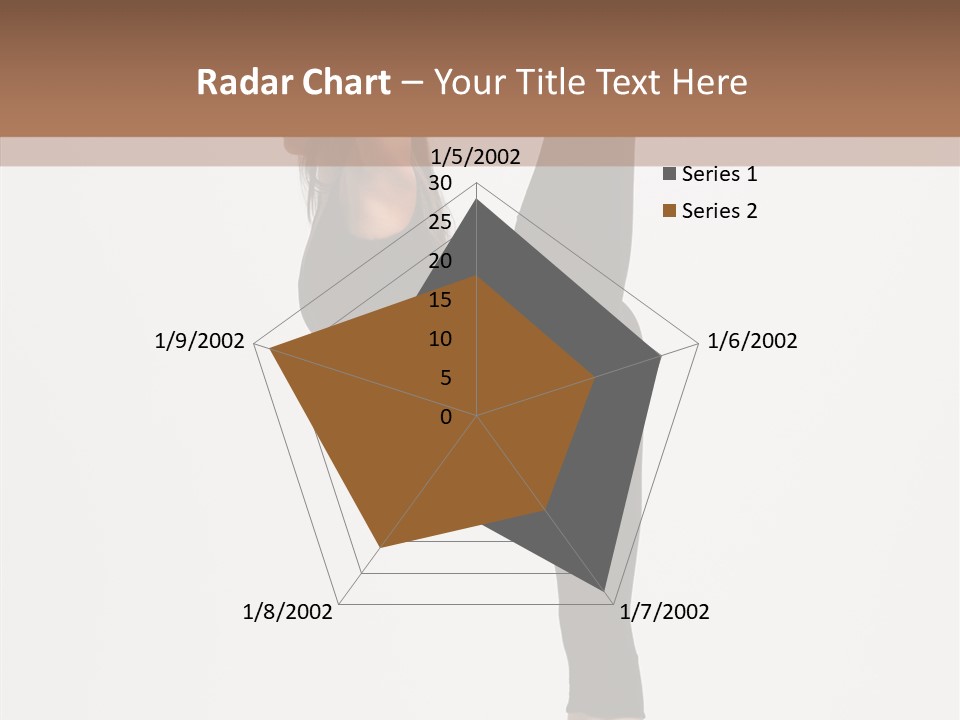 Gymnastic Performer Moving PowerPoint Template