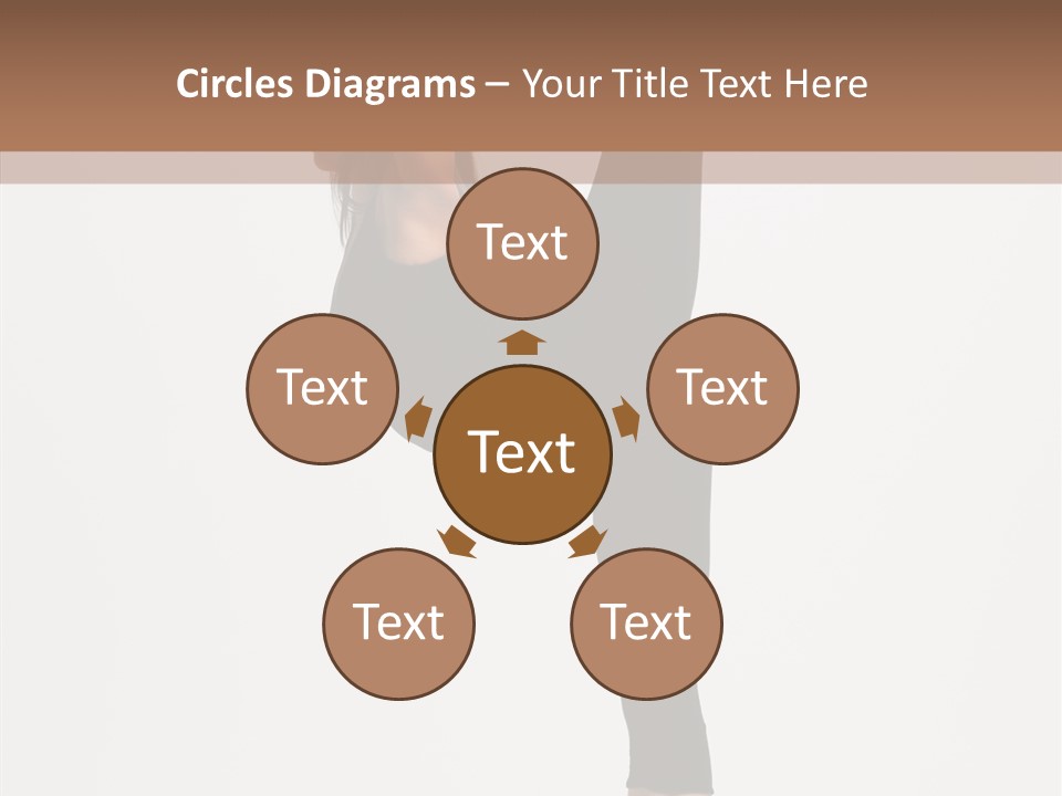 Gymnastic Performer Moving PowerPoint Template