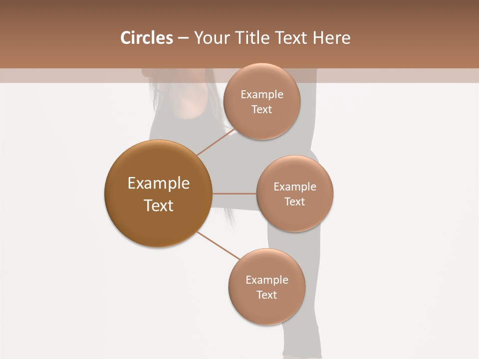 Gymnastic Performer Moving PowerPoint Template