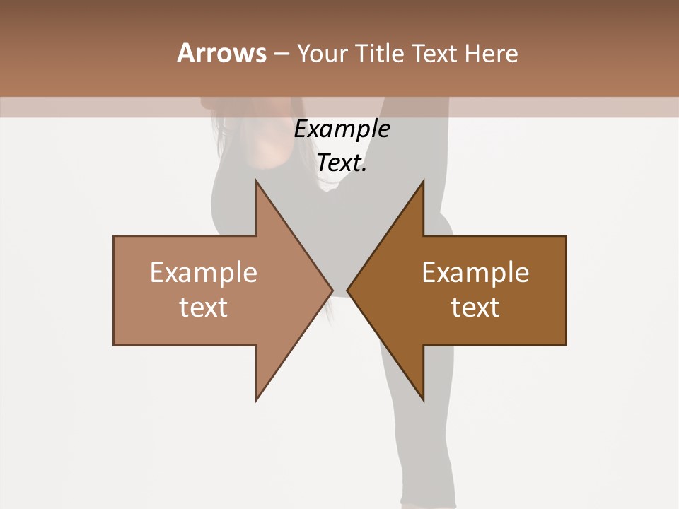 Gymnastic Performer Moving PowerPoint Template