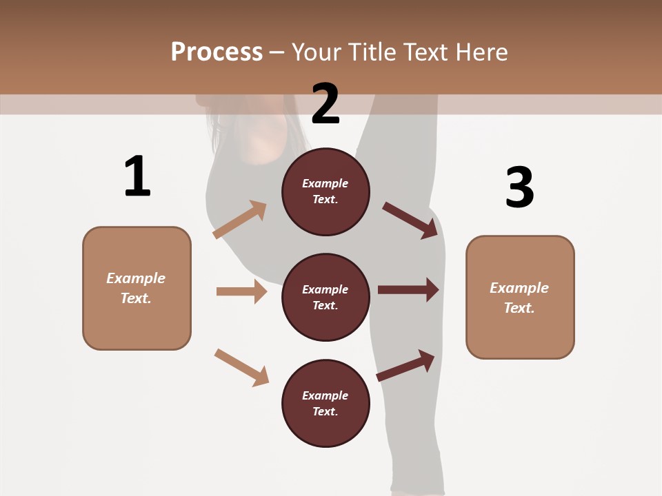 Gymnastic Performer Moving PowerPoint Template