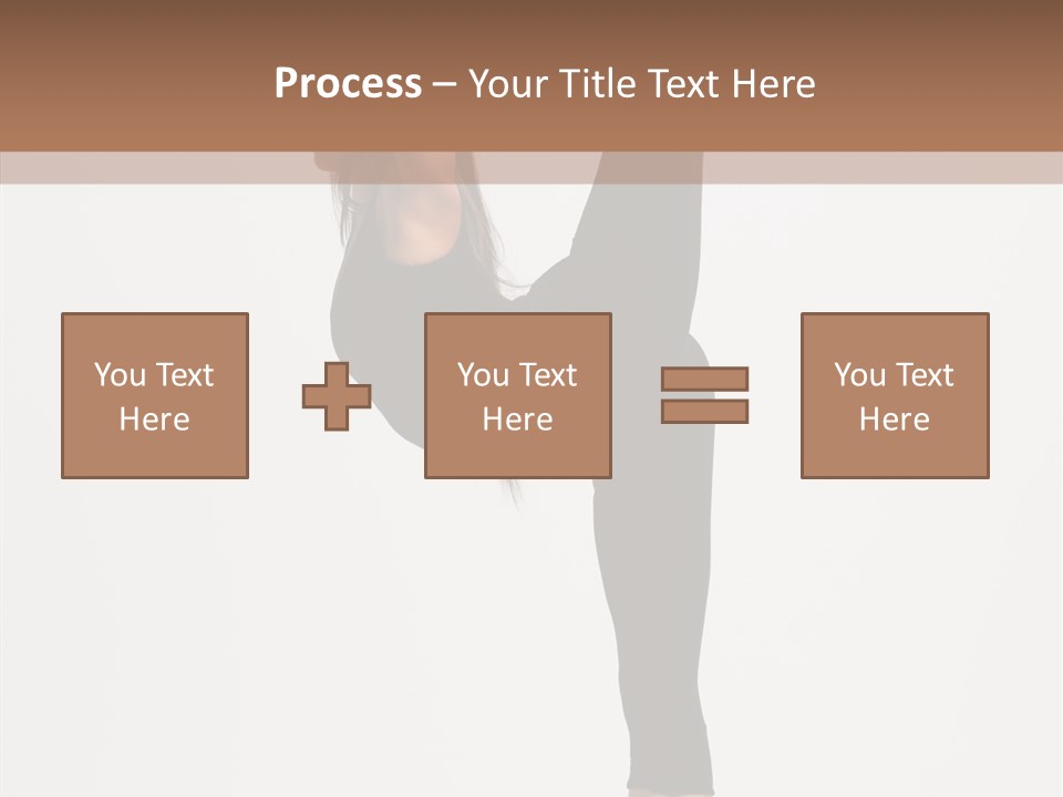 Gymnastic Performer Moving PowerPoint Template