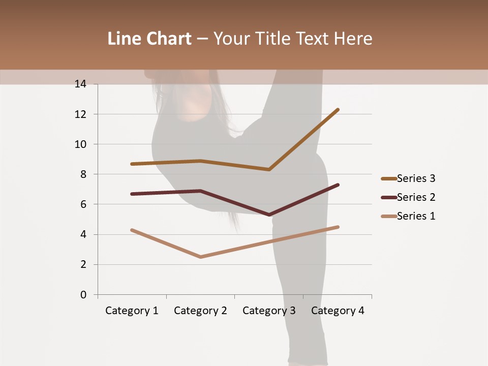 Gymnastic Performer Moving PowerPoint Template