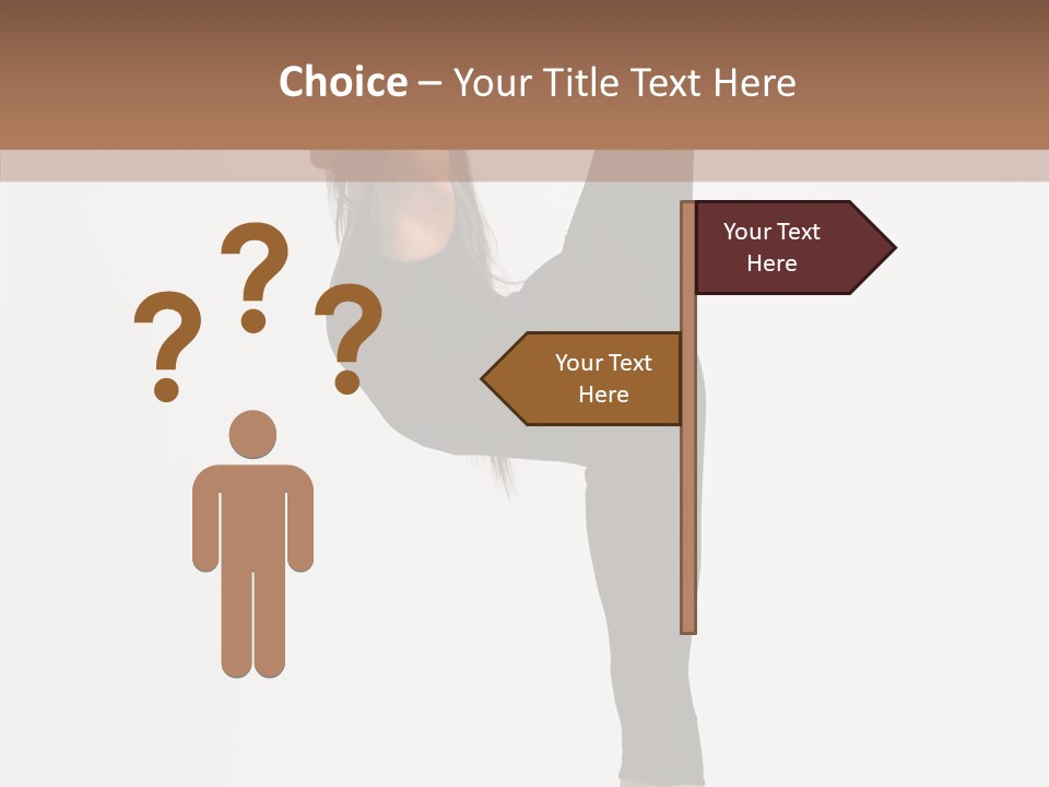 Gymnastic Performer Moving PowerPoint Template