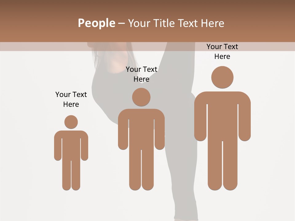 Gymnastic Performer Moving PowerPoint Template