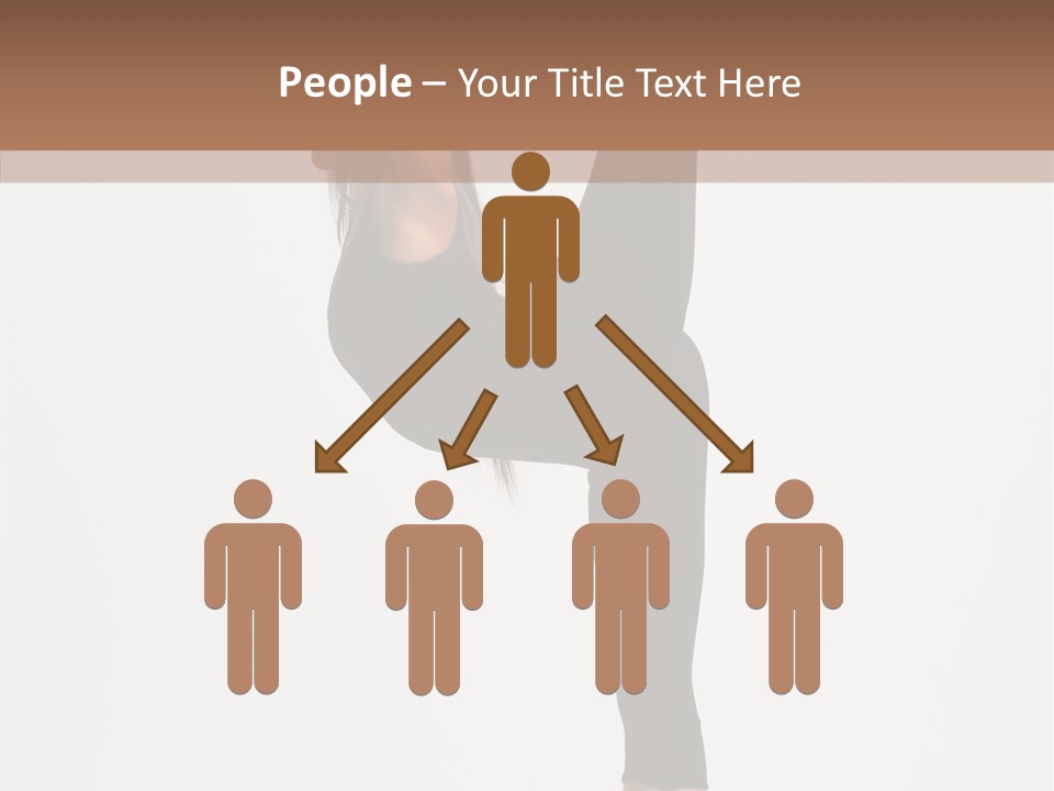 Gymnastic Performer Moving PowerPoint Template