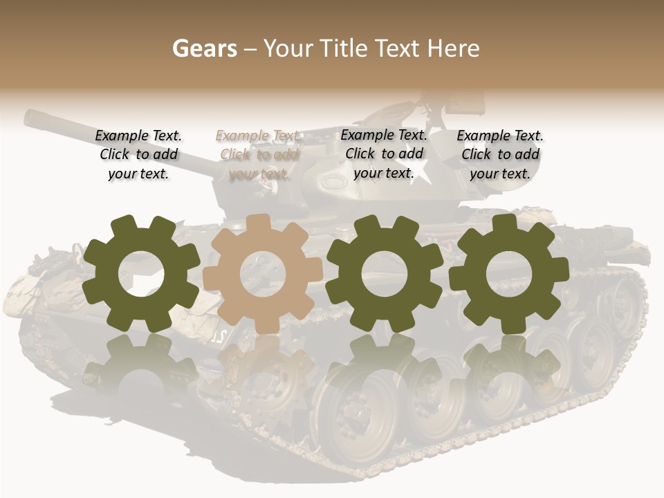 Tracked World Rat PowerPoint Template