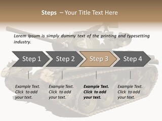 Tracked World Rat PowerPoint Template