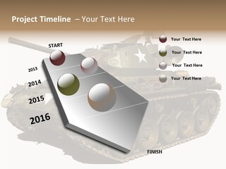 Tracked World Rat PowerPoint Template