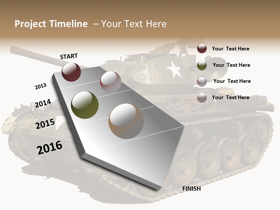 Tracked World Rat PowerPoint Template