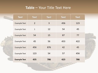 Tracked World Rat PowerPoint Template