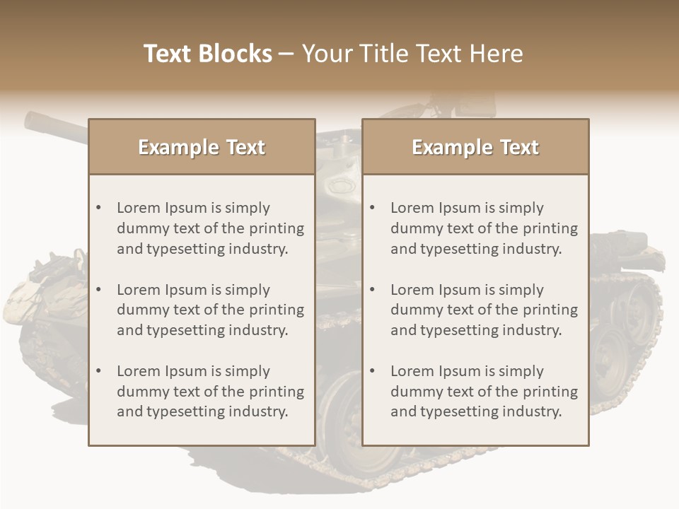 Tracked World Rat PowerPoint Template