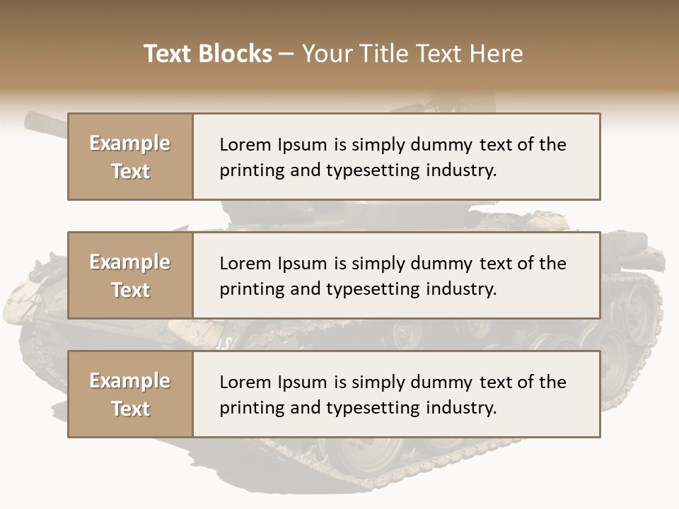 Tracked World Rat PowerPoint Template