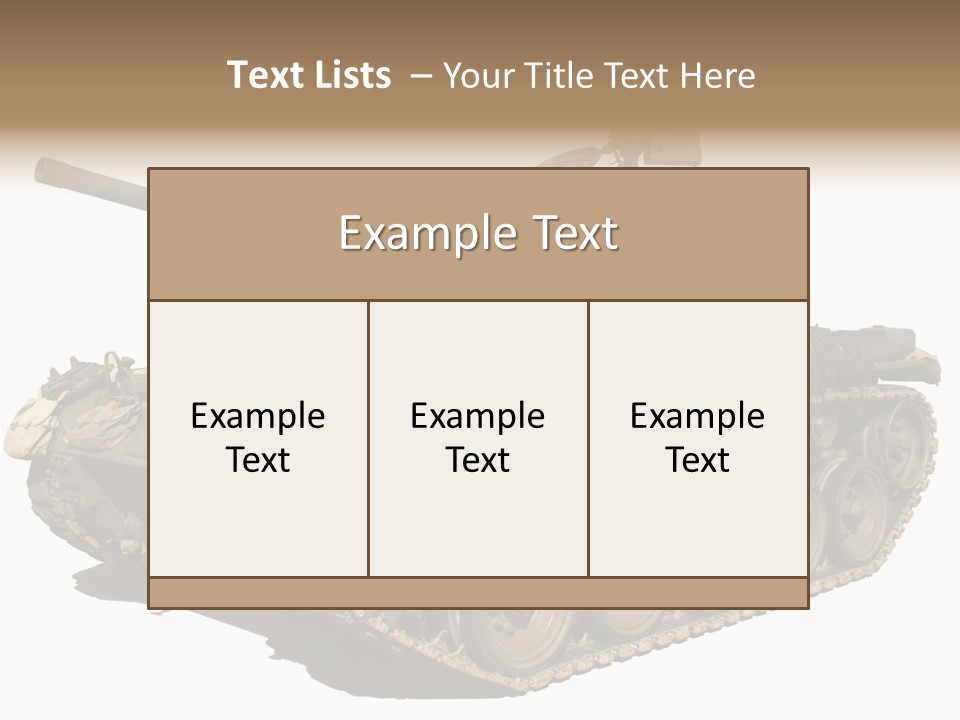 Tracked World Rat PowerPoint Template