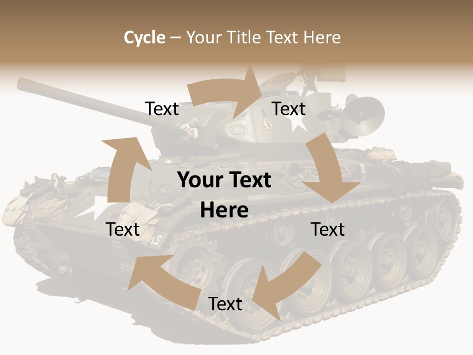 Tracked World Rat PowerPoint Template