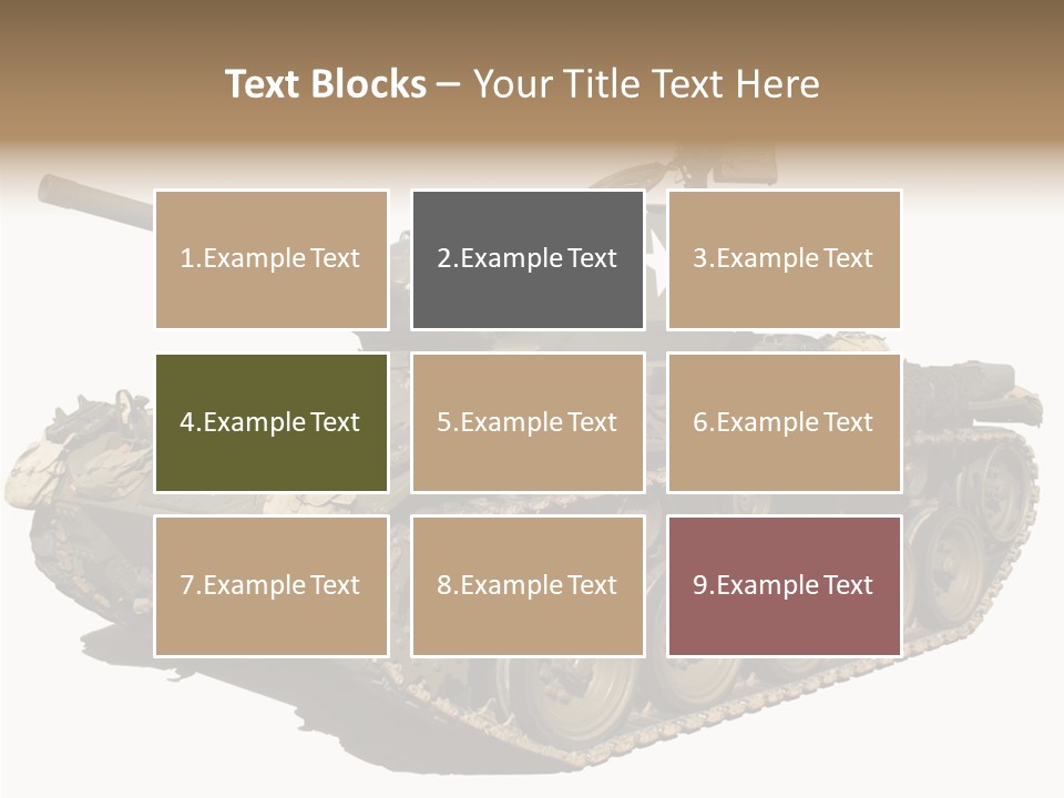 Tracked World Rat PowerPoint Template