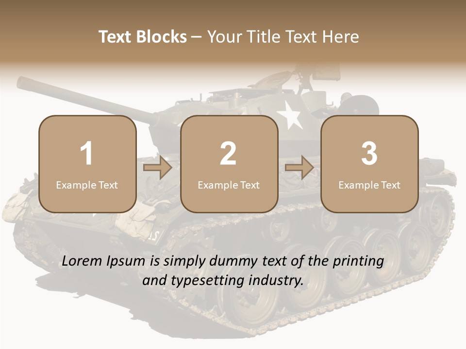 Tracked World Rat PowerPoint Template