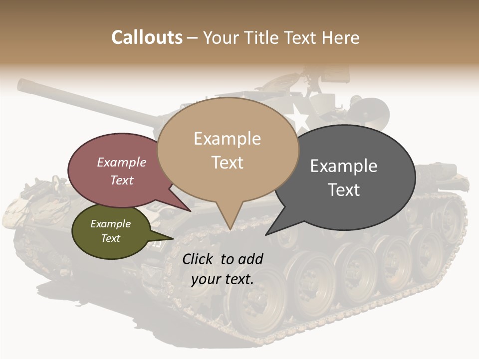 Tracked World Rat PowerPoint Template