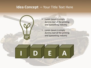 Tracked World Rat PowerPoint Template