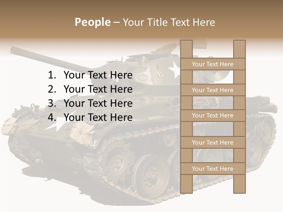 Tracked World Rat PowerPoint Template