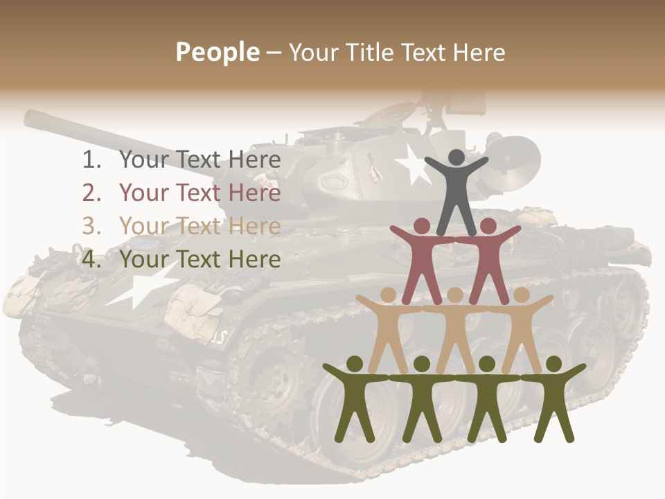 Tracked World Rat PowerPoint Template