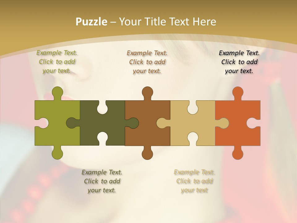 Beautiful Lips Cute PowerPoint Template