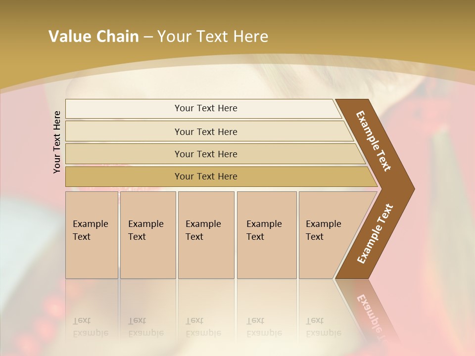 Beautiful Lips Cute PowerPoint Template