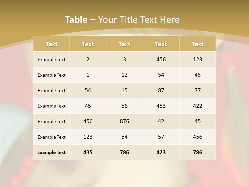 Beautiful Lips Cute PowerPoint Template