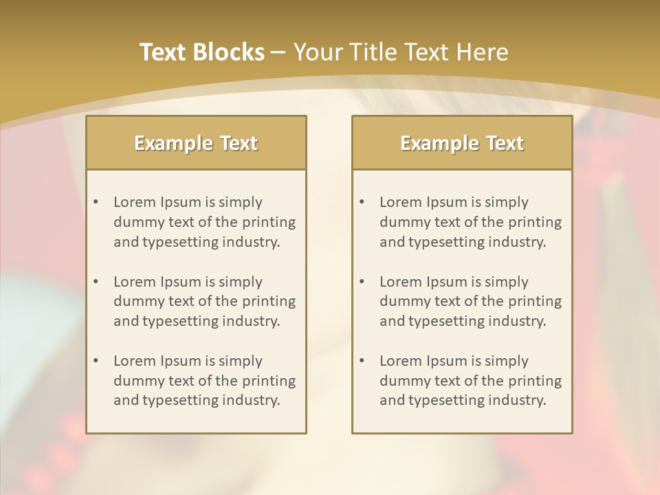 Beautiful Lips Cute PowerPoint Template