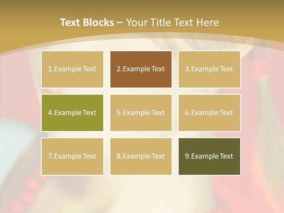 Beautiful Lips Cute PowerPoint Template