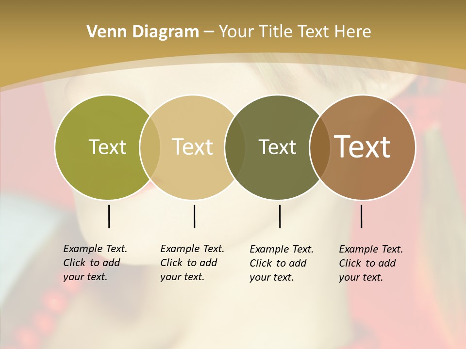 Beautiful Lips Cute PowerPoint Template