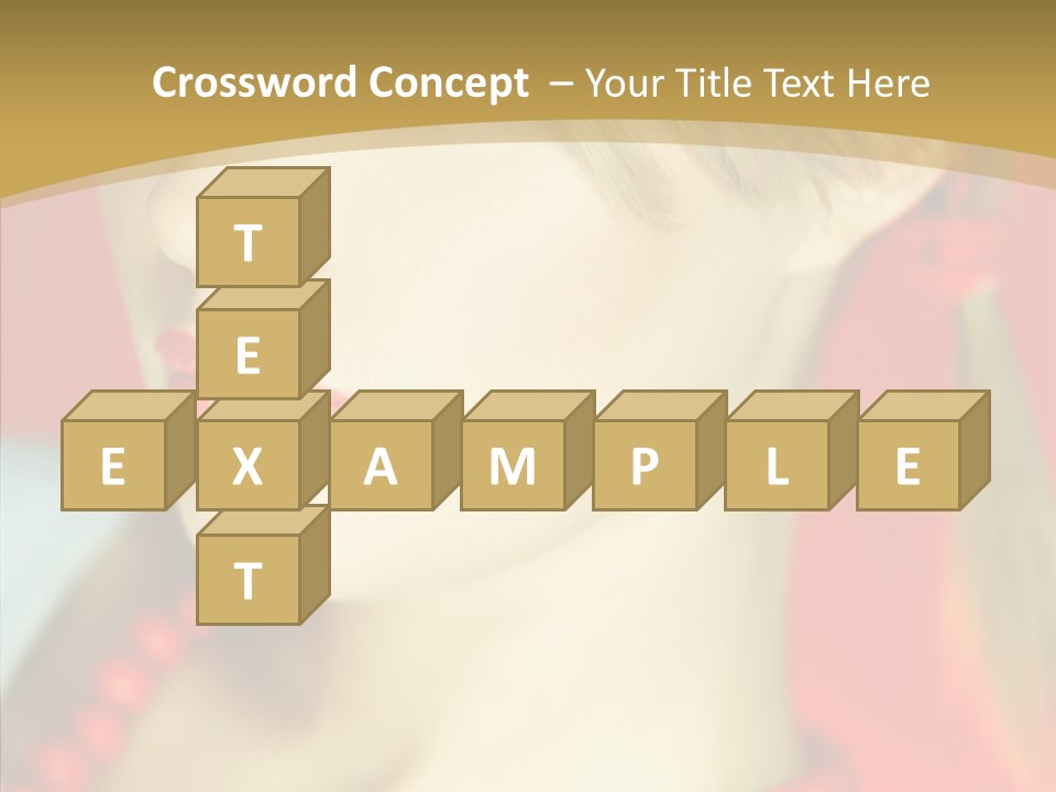 Beautiful Lips Cute PowerPoint Template