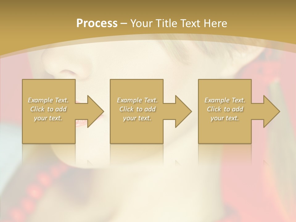 Beautiful Lips Cute PowerPoint Template