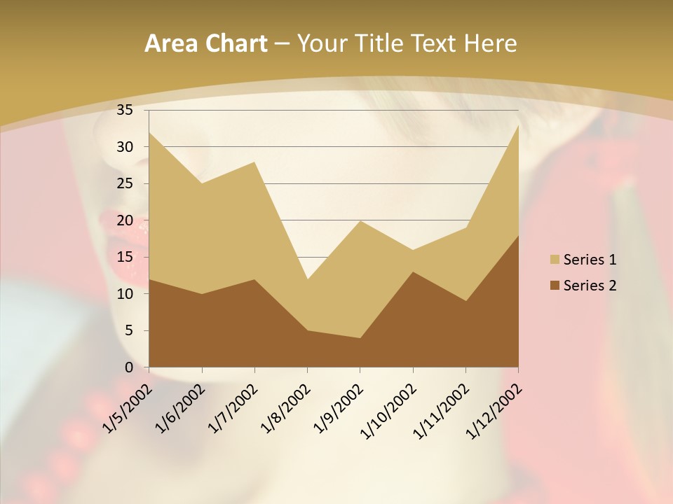 Beautiful Lips Cute PowerPoint Template