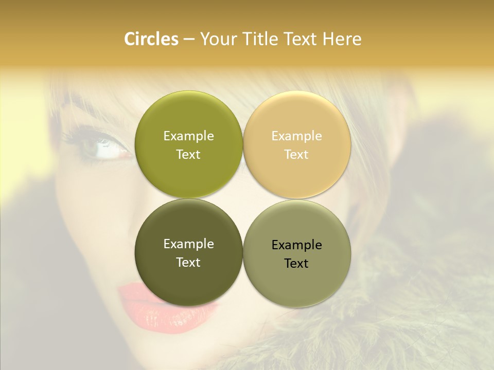 Glamour Winter Artificial PowerPoint Template