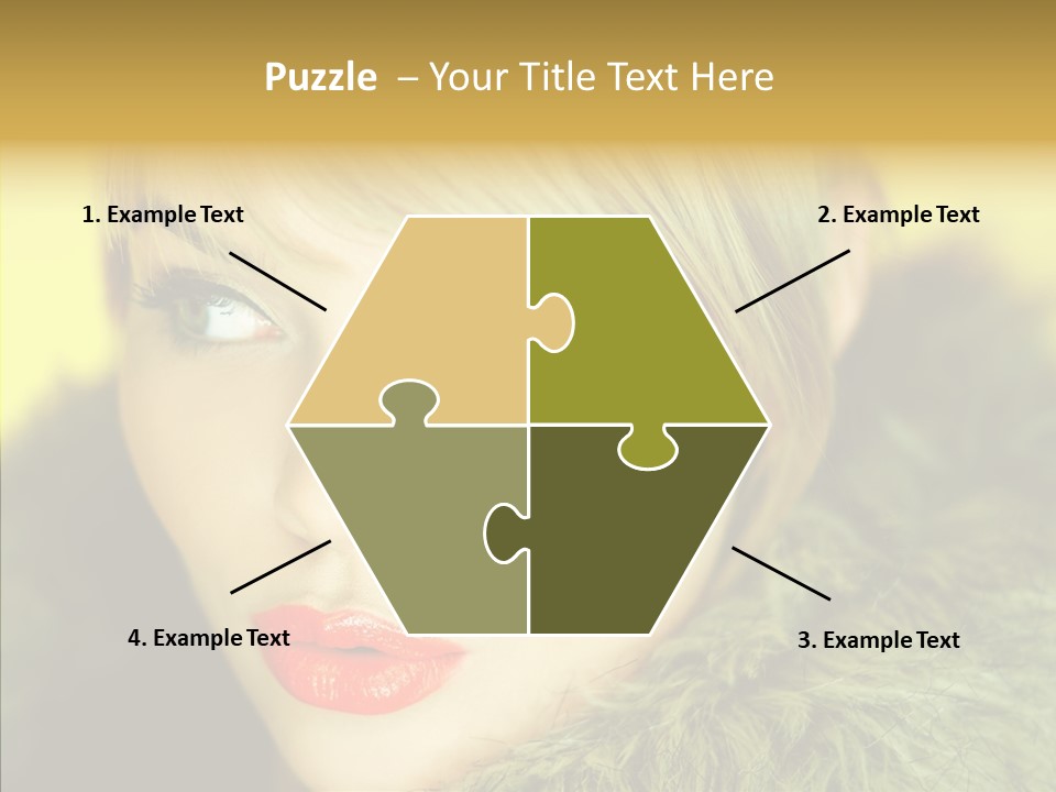 Glamour Winter Artificial PowerPoint Template