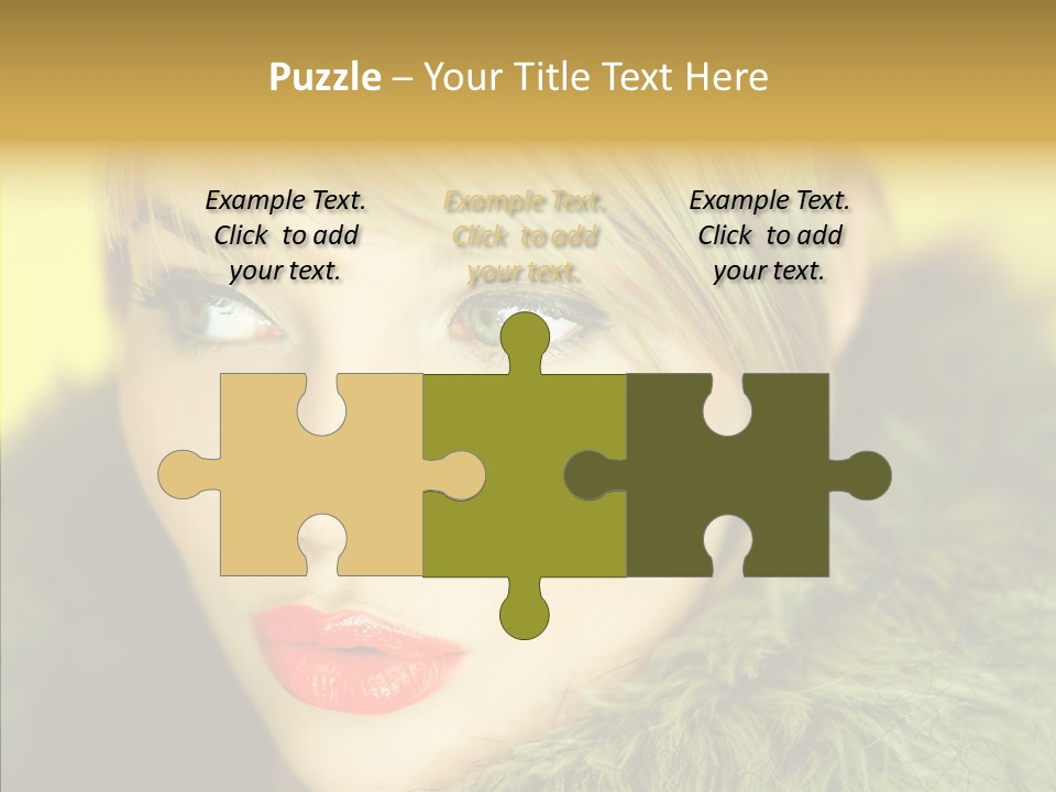 Glamour Winter Artificial PowerPoint Template