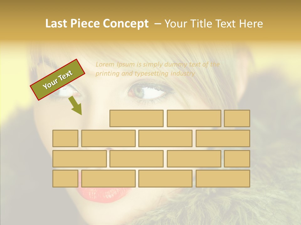 Glamour Winter Artificial PowerPoint Template