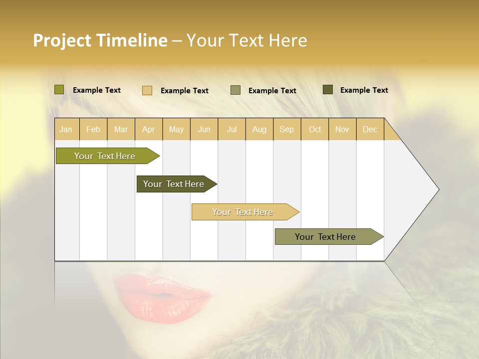 Glamour Winter Artificial PowerPoint Template