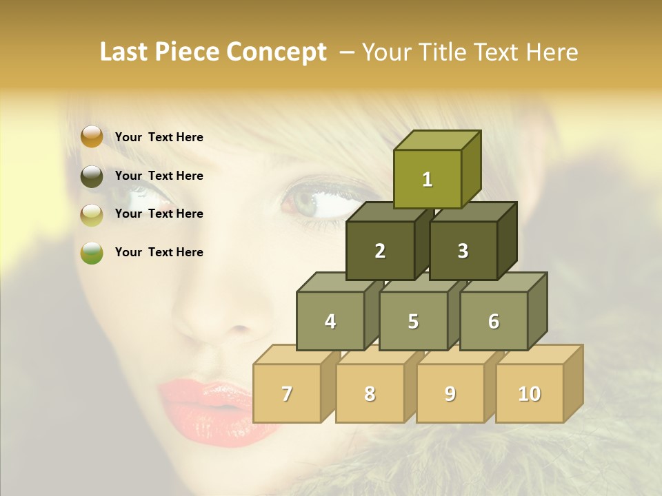 Glamour Winter Artificial PowerPoint Template