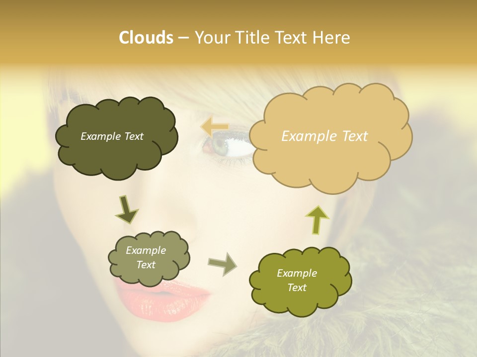 Glamour Winter Artificial PowerPoint Template